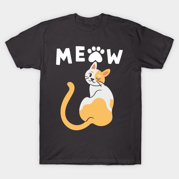 miew cats T-Shirt by medfrigo